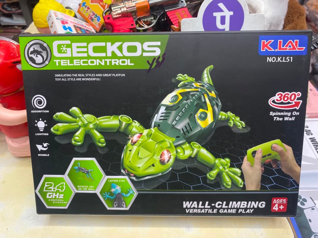Geckos Telecontrol Wall-Climbing RC Lizard