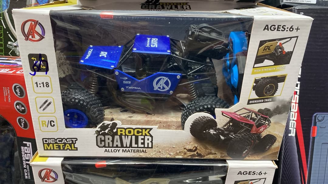 RC Rock Crawler Die-Cast Metal 1:18