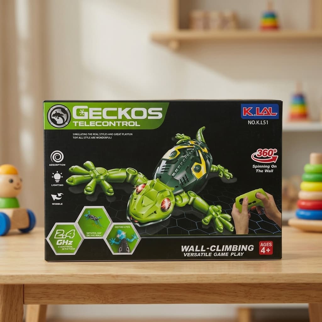 Geckos Telecontrol Wall-Climbing RC Lizard — Indian Playroom Lifestyle